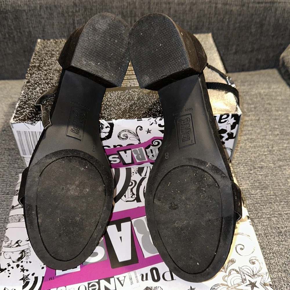 Women black heels - Picture 6 of 8